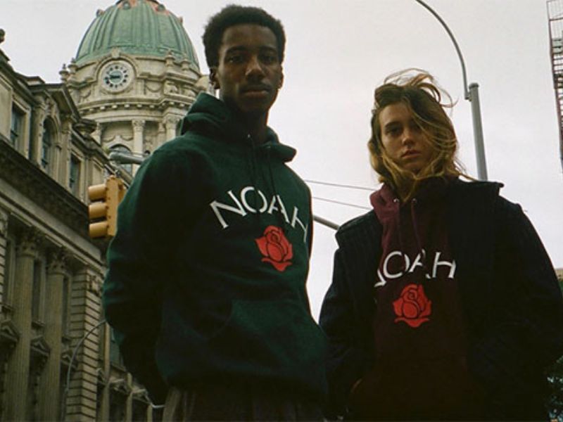 Noah Violator Rose Hoodie