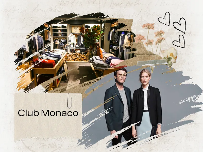 Club Monaco là thương hiệu thời trang cao cấp có thiết kế tinh tế