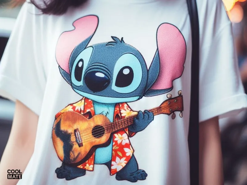 Áo lớp hình chuột Stitch