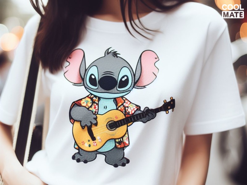 Áo lớp hình chuột Stitch