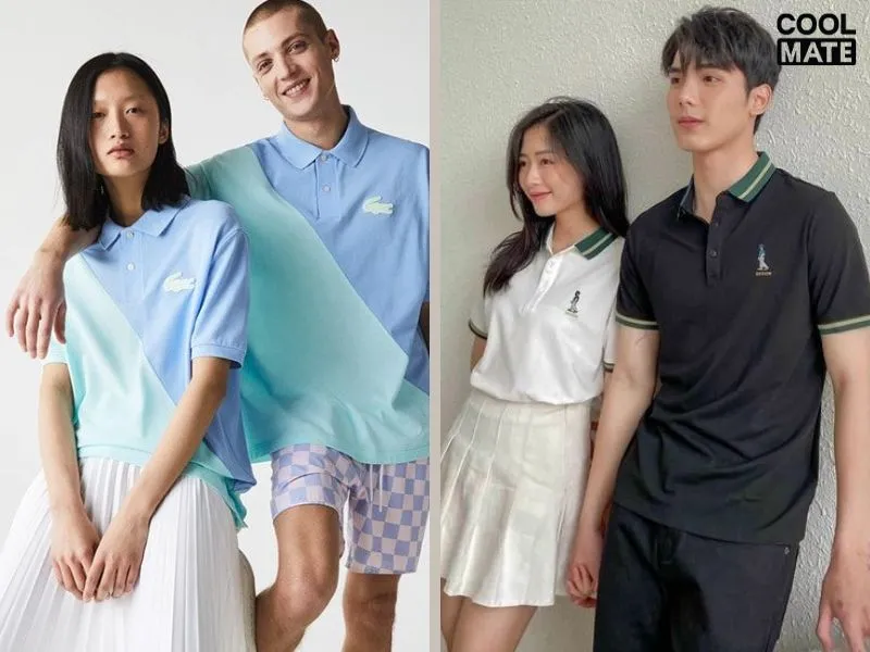 Áo polo vải PiqueCool dành cho “couple” cực chất