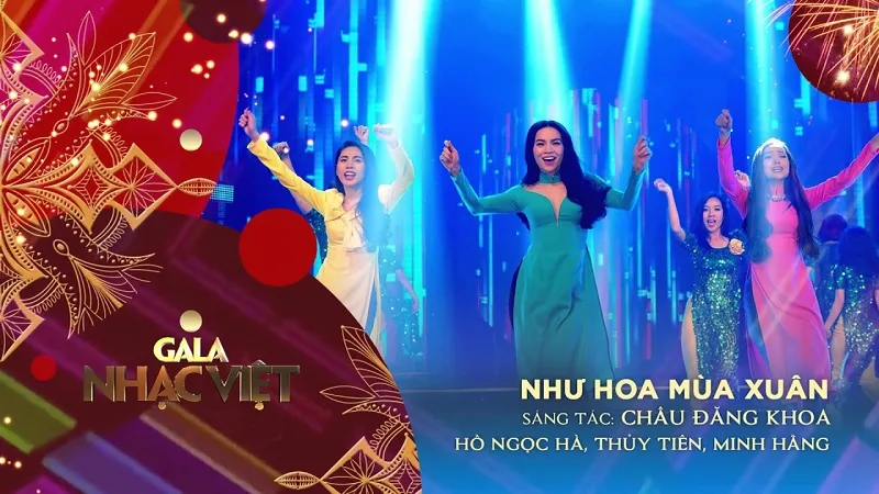 Như Hoa Mùa Xuân - Hồ Ngọc Hà, Thủy Tiên, Minh Hằng