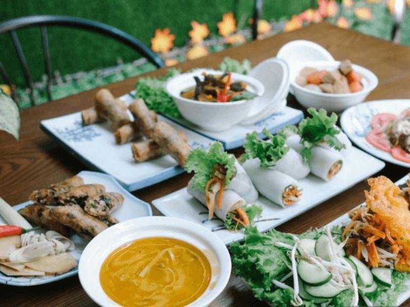 Văn hoá ẩm thực chay truyền thống Việt Nam được thể hiện rõ thông qua nhà hàng buffet chay Hà Nội - Peace Vegan