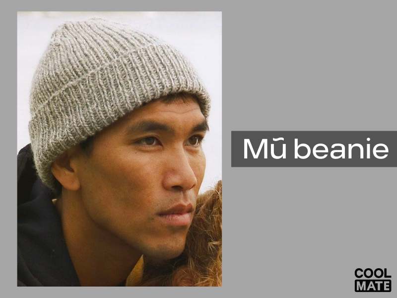 Những chiếc mũ len beanie phù hợp cho nam giới mặt trái xoan