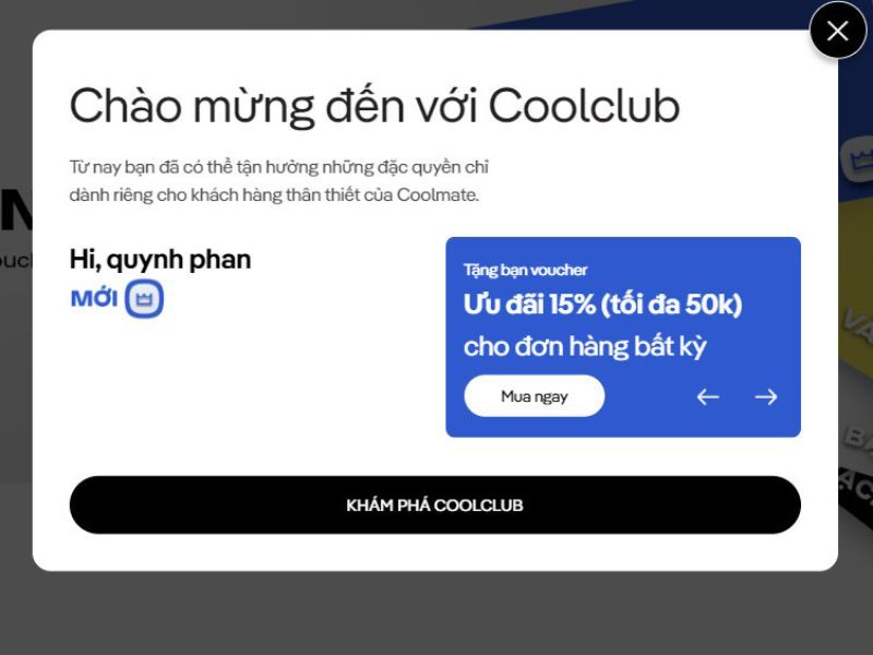 đăng ký Coolclub 