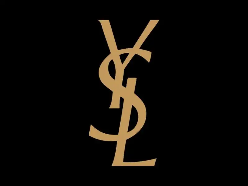 Logo Yves Saint Laurent: Ba chữ cái YSL