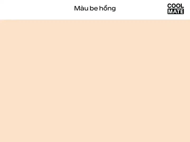 Màu be hồng