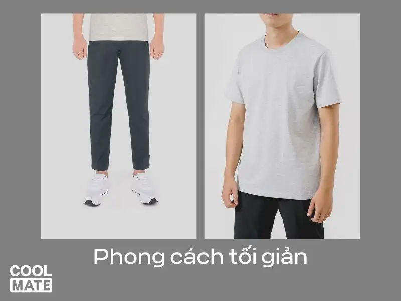 Ứng dụng màu xám trong phong cách tối giản