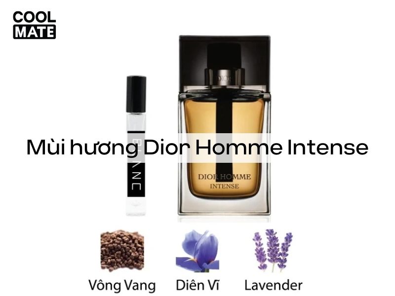 Mùi hương nước hoa Dior Homme Intense