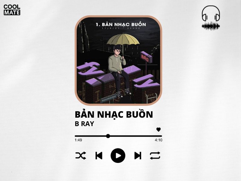 “Bản nhạc buồn" là một trong những bài rap tâm trạng hay nhất hiện nay