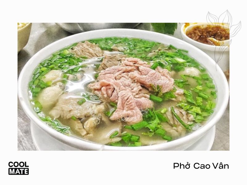 Phở Cao Vân - Phở Bắc ở Sài Gòn