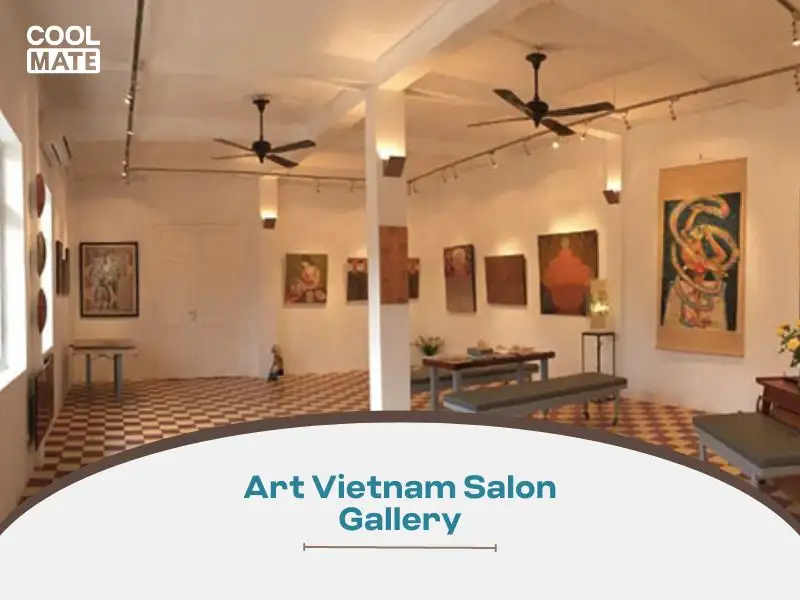 Art Vietnam Salon Gallery chứa đựng các tác phẩm nghệ thuật ấn tượng