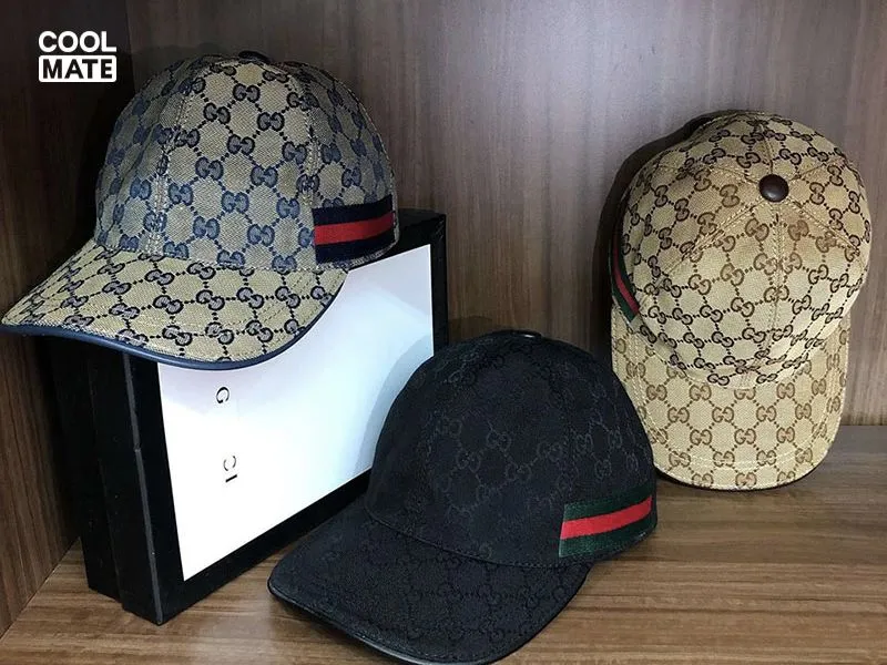 Gucci nổi tiếng với các mẫu nón chất lượng cao