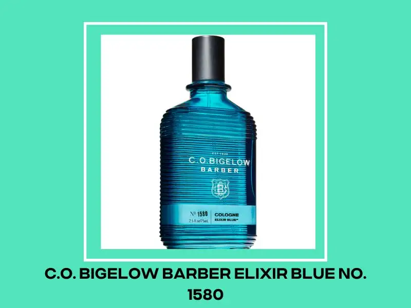 C.O. BIGELOW BARBER ELIXIR BLUE NO. 1580