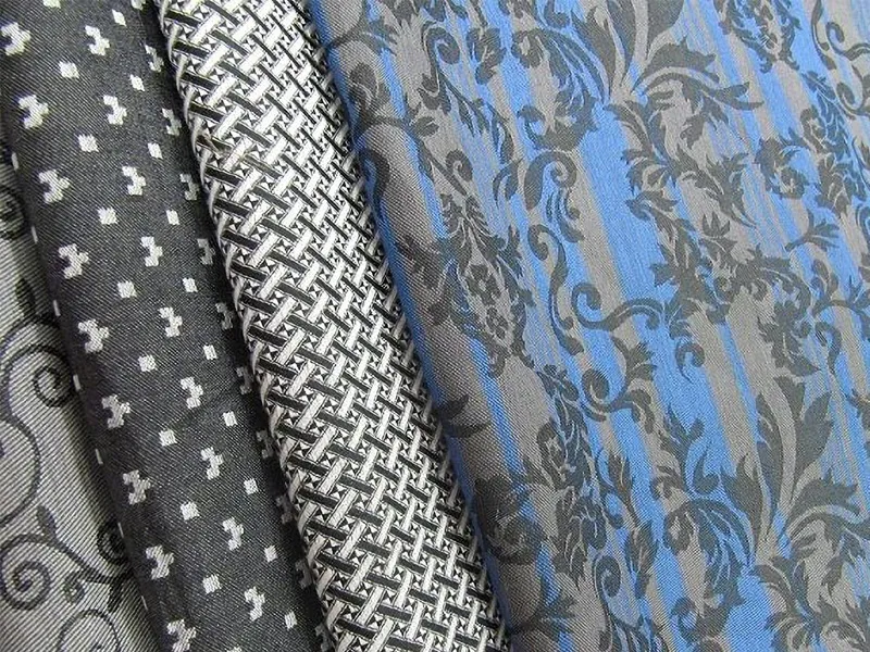 Vải lụa Jacquard