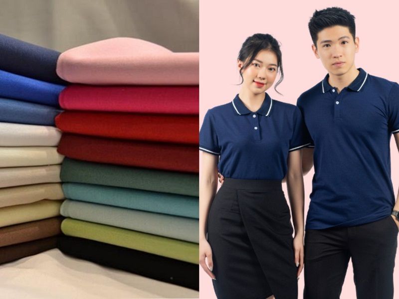 Cotton được sử dụng vô cùng phổ biến trong việc may đồng phục bởi có tính linh hoạt cao