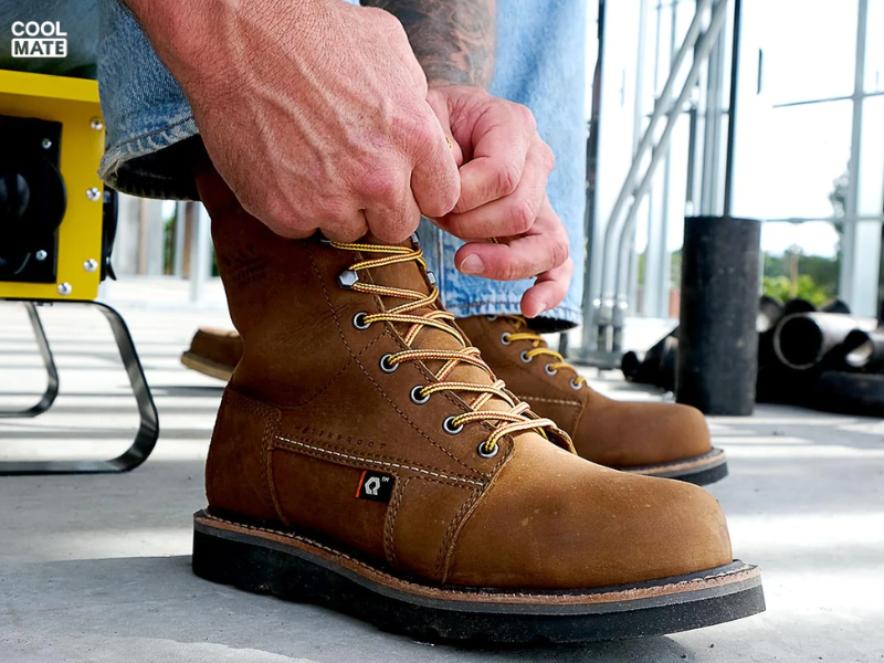 Thiết kế cơ bản của giày Work Boots