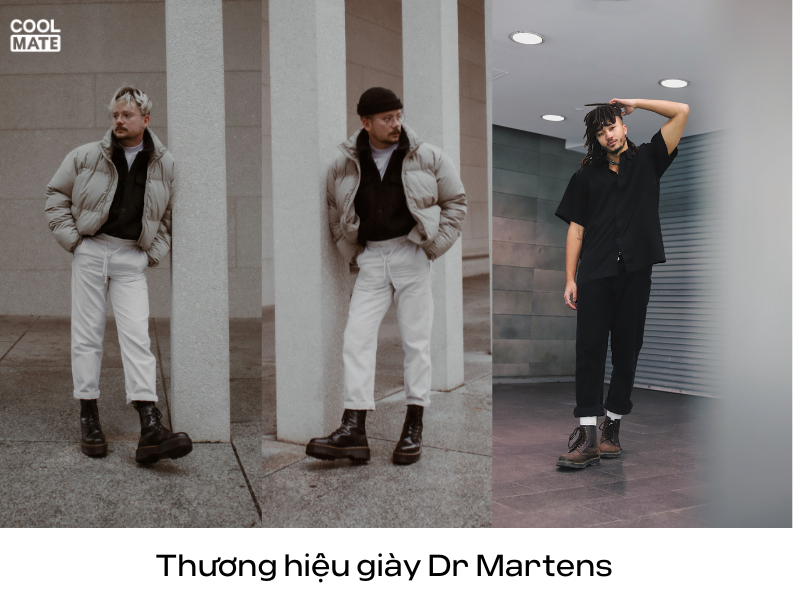 Các mẫu giày Work Boots của Dr Martens