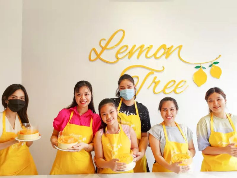 Trải nghiệm làm bánh trung thu 3 loại nhân tại Lemon Tree Studio