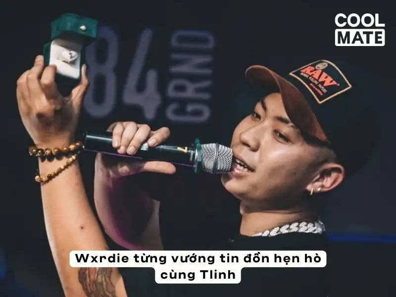 Wxrdie từng vướng tin đồn hẹn hò cùng Tlinh