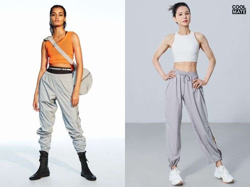 Phối đồ đi chơi mùa hè Áo tank top và quần jogger