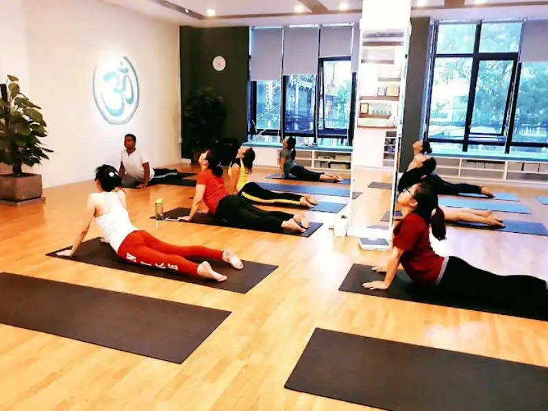 Không gian phòng tập Body and Soul Yoga Studio