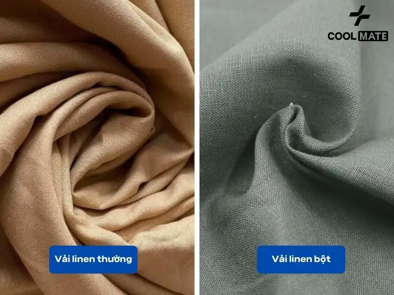 Vải linen bột (Nguồn ảnh: Coolmate)