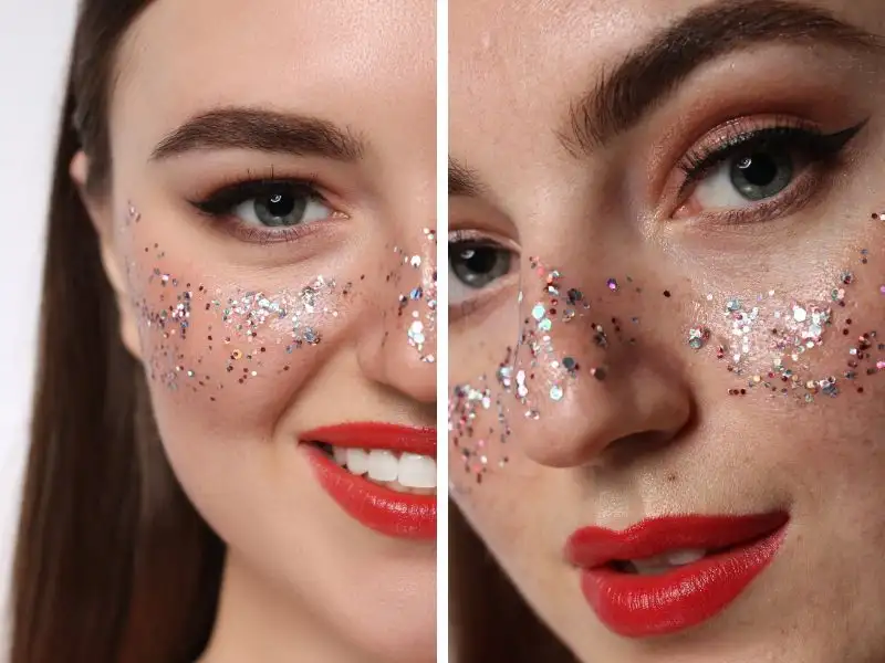 Glitter Freckles - Trào lưu trang điểm dành cho người thích nổi bật