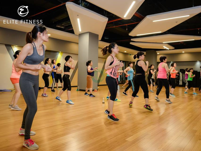 Elite Fitness với cơ sở học Zumba hiện đại, chuyên nghiệp