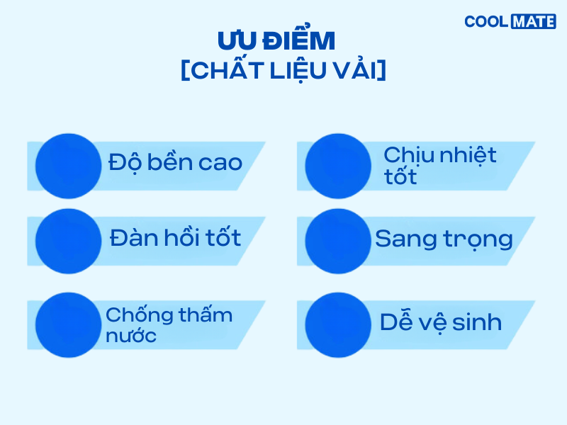 Ưu điểm của vải trượt