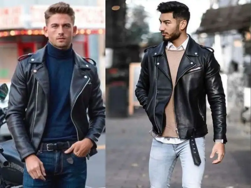 Biến tấu cho dân công sở với áo biker jacket