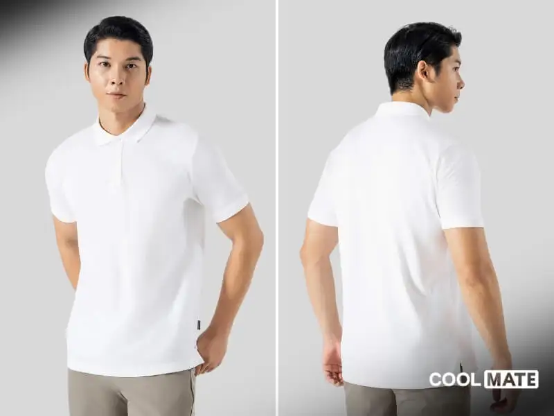 Áo Polo cotton ngắn tay nam Coolmate