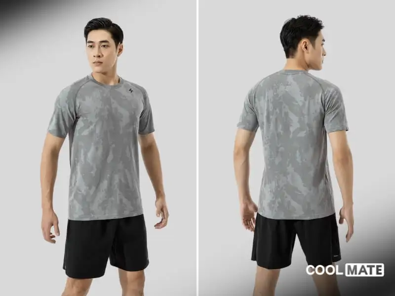 Áo thun thể thao Jacquard Seamless Coolmate