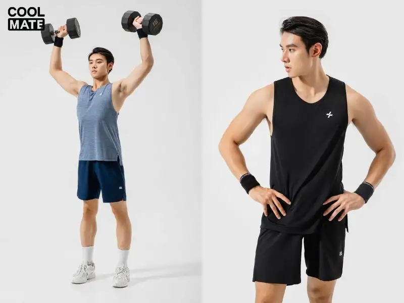 Áo Tanktop thể thao Melange