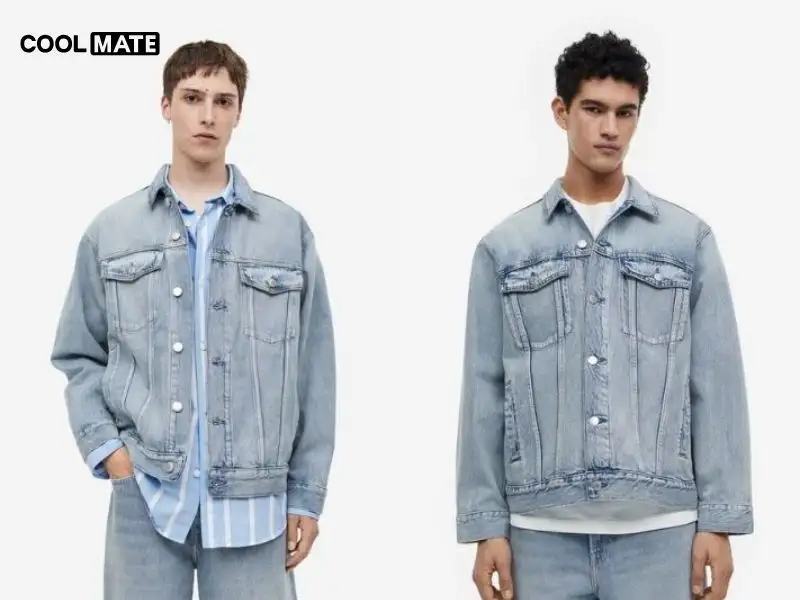 Denim jacket là một mẫu áo khoác thời thượng 