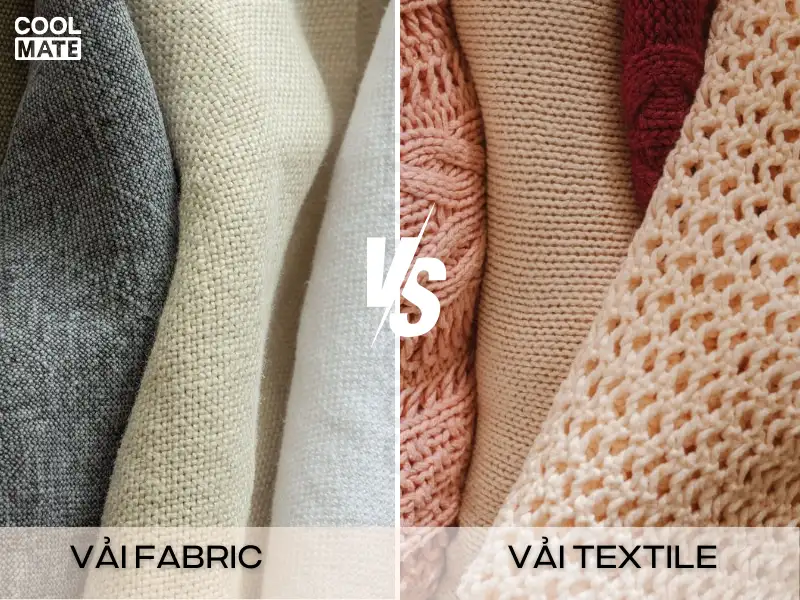 Phân biệt vải fabric và textile theo 3 tiêu chí