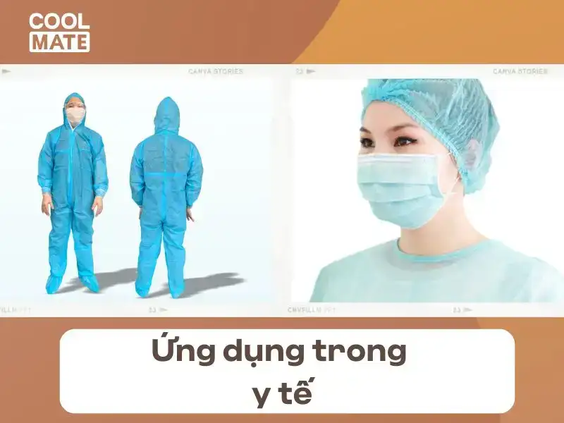 Vải không dệt là lựa chọn hàng đầu trong lĩnh vực y tế