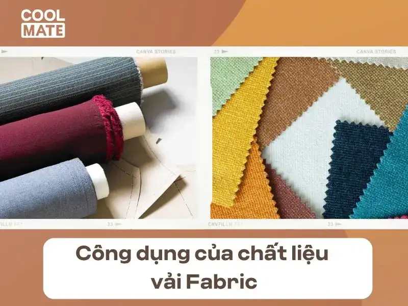 Được xử lý và thực hiện các công đoạn sản xuất như dệt, đan, móc... giúp tạo nên một chất liệu vải hoàn chỉnh