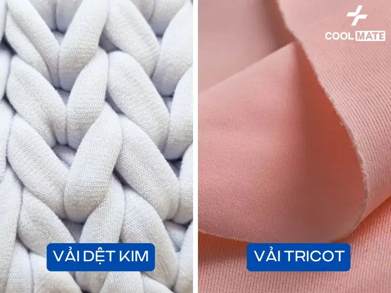 Tricot là vải dệt kim đan dọc với kết cấu mịn màng và bóng, rất phổ biến trong sản xuất đồ lót hay đồ bơi