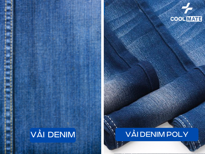 Vải Denim Poly là gì?