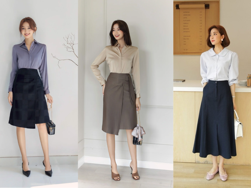 Outfit cho nàng dáng người quả lê