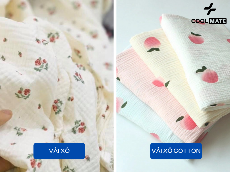 Vải xô cotton có tính kháng khuẩn cao