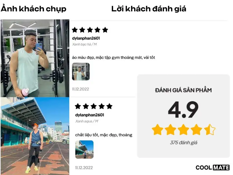  Đánh giá và ảnh chụp Feedback của khách 4.9 sao 