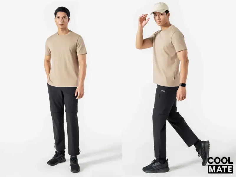 Phối đồ phong cách Casual với quần Pants