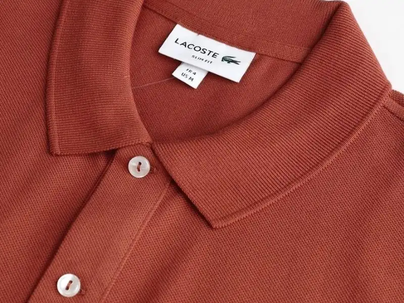 Chất vải pique cool của áo polo Lacoste