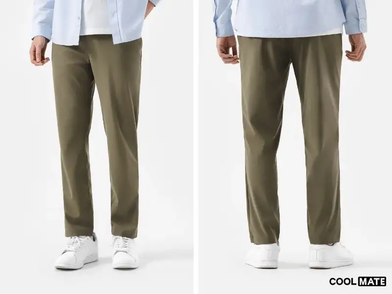 Quần Dài Nam ECC Warp Pants dáng Tape của Coolmate