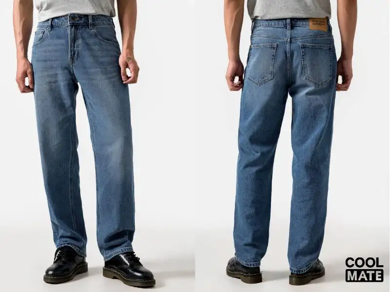 Quần Jeans Nam Copper Denim Straight