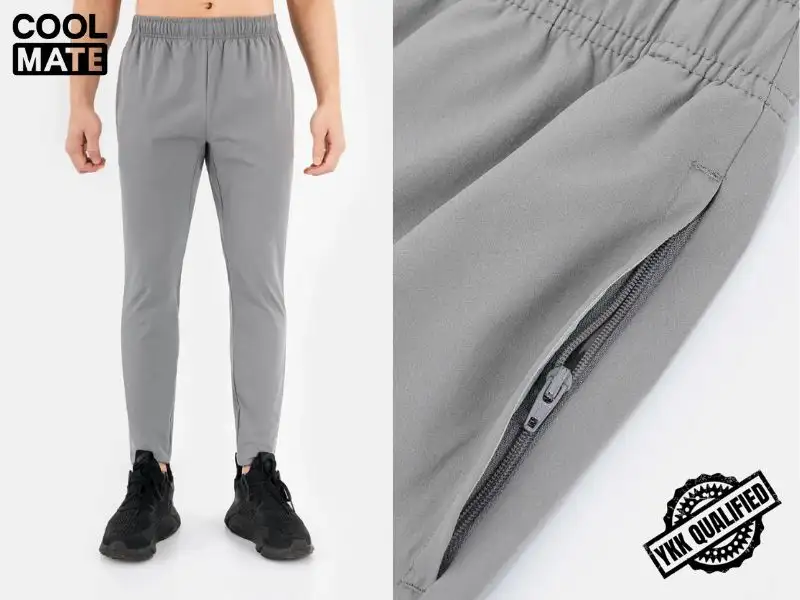 Quần Jogger thể thao nam vải Polyester