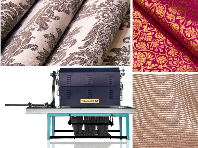 quy trình sản xuất ra vải Jacquard