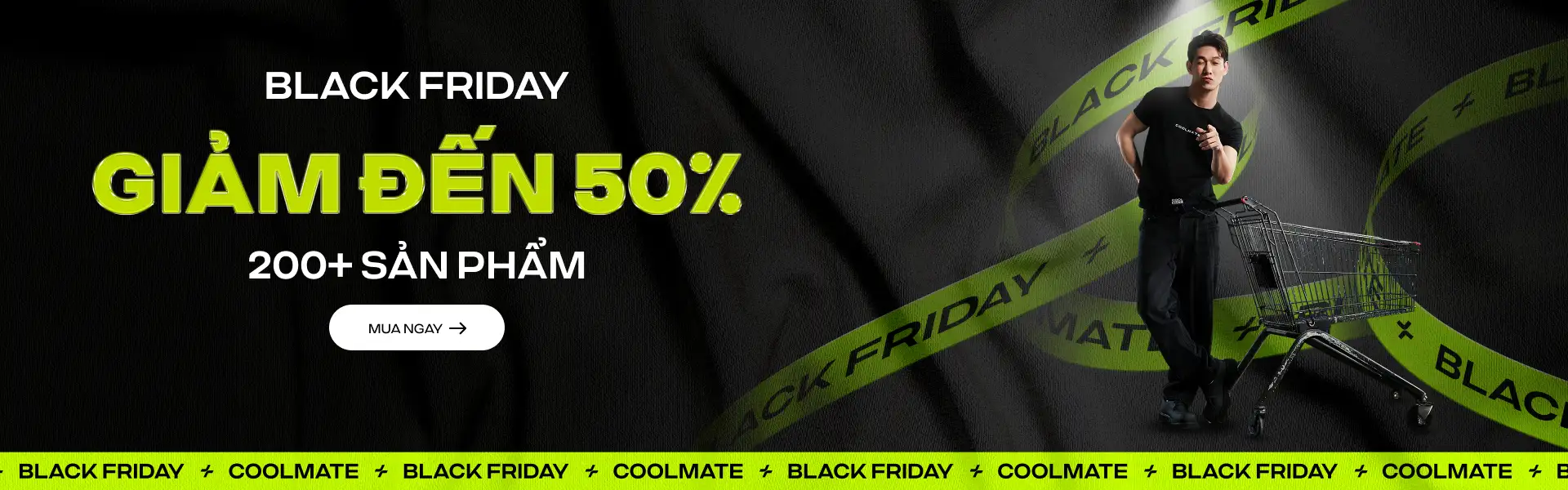 Coolmate Black Friday 2024 mua 1 tặng 1